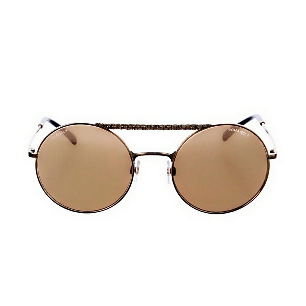 🚨SOLD SUPER RARE  💯  18K GOLD CHANEL SUNGLASSES